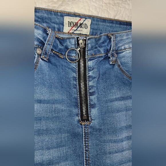 Denim Blvd Jean Skirt (small) - Picture 6 of 7